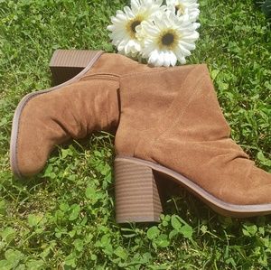 Liddie Cognac Womens Boots 7.5